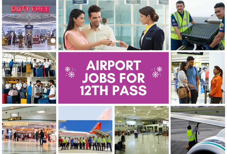 Airport Jobs for 12th pass New
